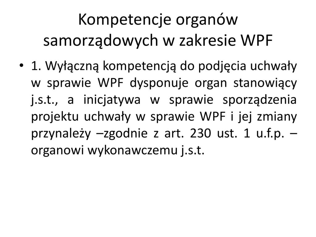 System Finans W Samorz Dowych Ppt Pobierz